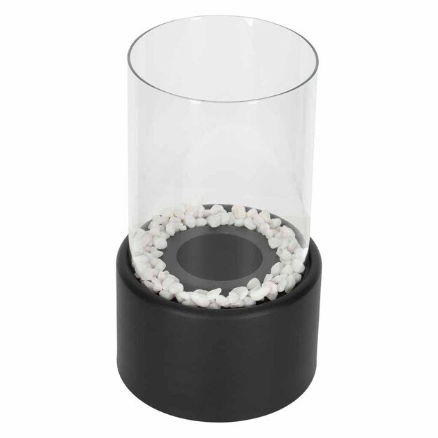 Laisvai pastatoma stalinė biokuro krosnelė, vertikali, be dūmų