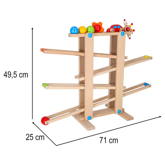 Medinis Montessori kamuoliukų takas XXL