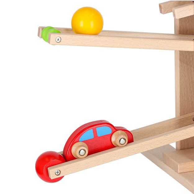 Medinis Montessori kamuoliukų takas XXL