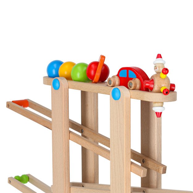 Medinis Montessori kamuoliukų takas XXL