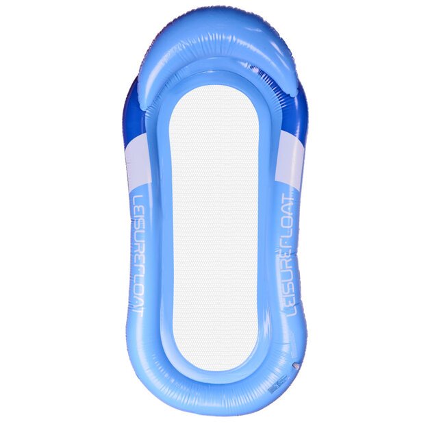 Pripučiamas baseino čiužinys su tinkleliu mėlynas