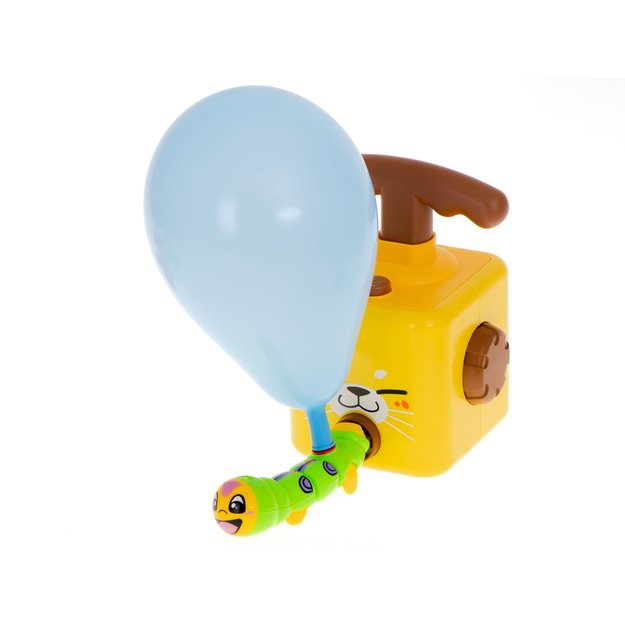 Aerodinaminis automobilio balionų paleidimo įrenginys katė