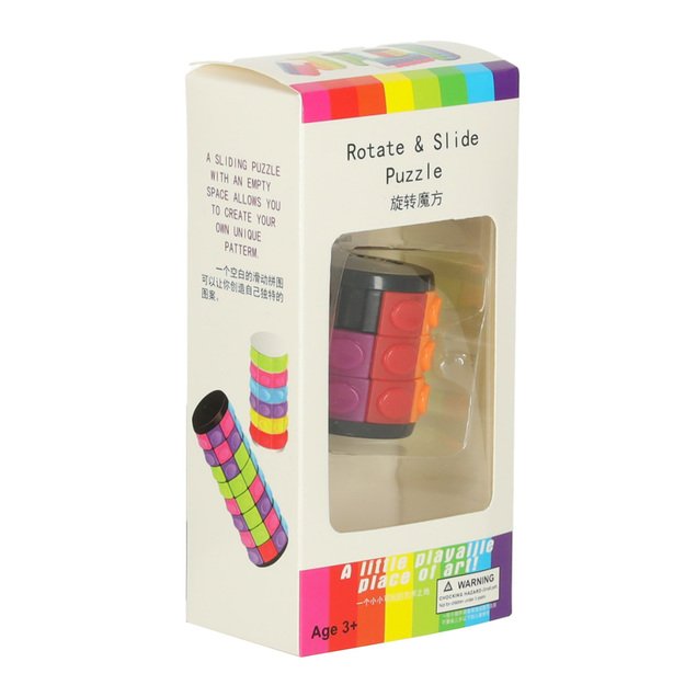 Rotacinio cilindro loginė dėlionė S