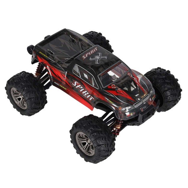 RC automobilis Q901 be&scaron;epetėlinis 1:16 2.4G 4CH 52km/h raudonas