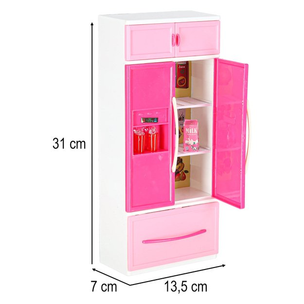 Lėlių baldų virtuvė 4 segmentai LED garsai