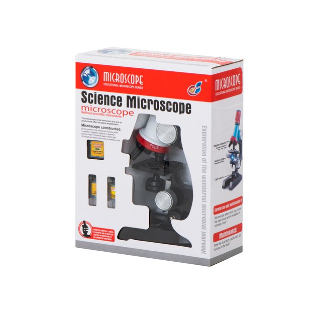 Vaikiškas / Žaislinis mikroskopas su priedais