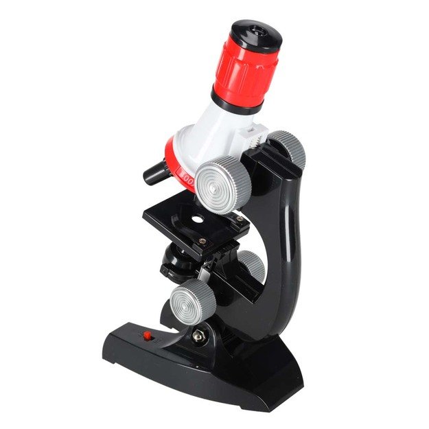 Vaikiškas / Žaislinis mikroskopas su priedais