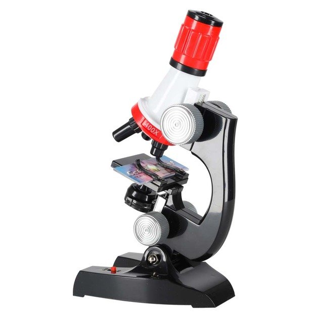 Vaikiškas / Žaislinis mikroskopas su priedais