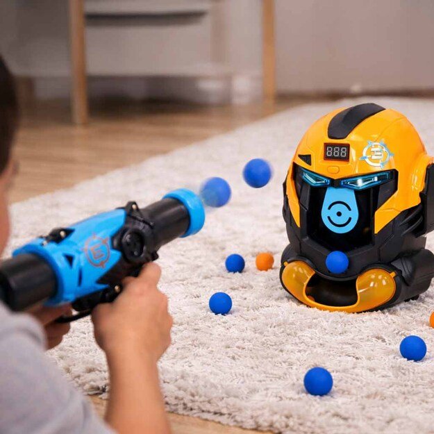 Robotas arkadinis žaidimas &scaron;almas taikinys &scaron;audymo pistoletas kamuolys taikiklis