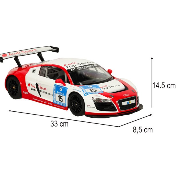 Rastar 47510 AUDI R8 LMS Performance 1:14 nuotolinio valdymo automobilis 7
