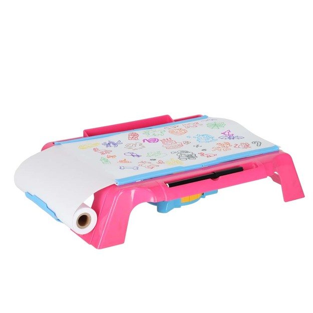 Projektoriaus pie&scaron;imo stalo kortelė rožinės spalvos