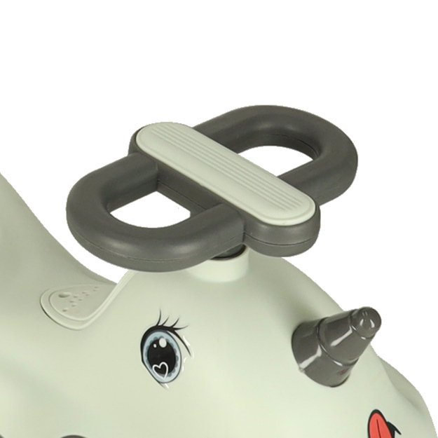 LED Swing FIX S1 gravitacinis paspirtukas su rankena pilkos spalvos, maks. 65 kg