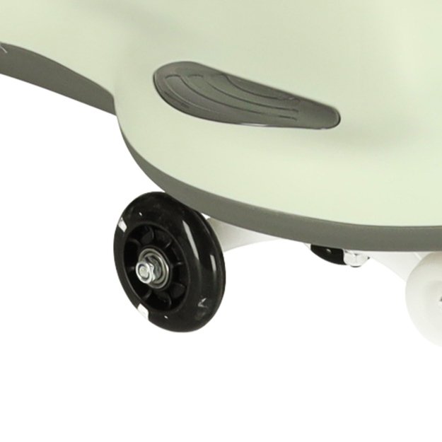 LED Swing FIX S1 gravitacinis paspirtukas su rankena pilkos spalvos, maks. 65 kg