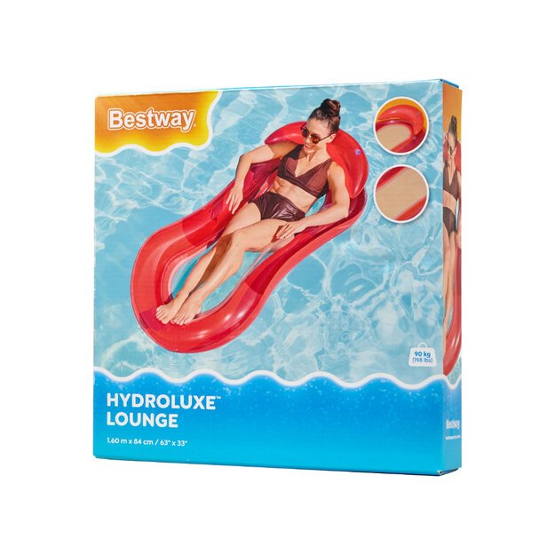 BESTWAY 43103 pripučiamas baseino čiužinys su tinkleliu raudonas