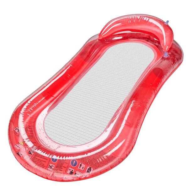 BESTWAY 43103 pripučiamas baseino čiužinys su tinkleliu raudonas