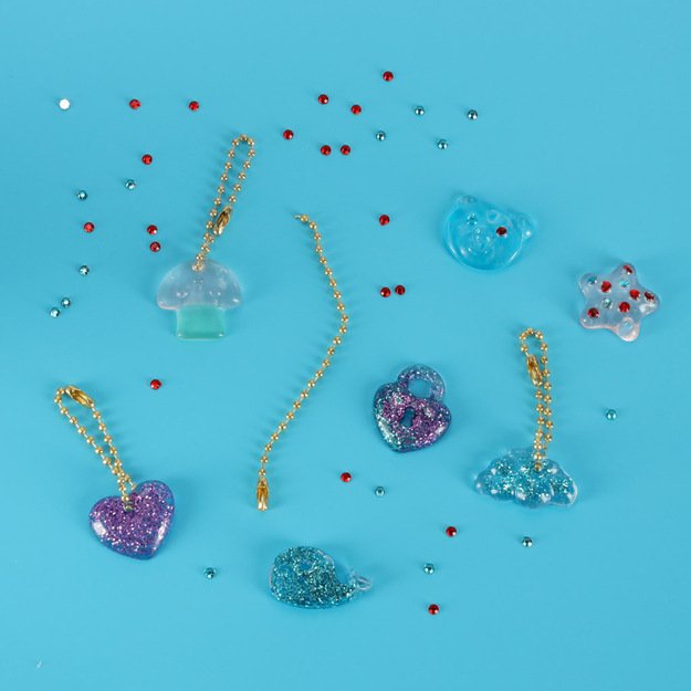 Kūrybinis karoliukų pakabukas papuo&scaron;alų gaminimo rinkinys magi&scaron;ka dėžutė UV