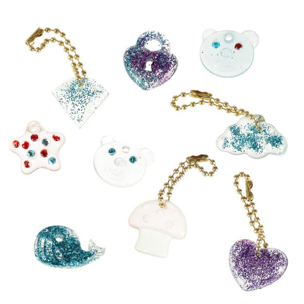 Kūrybinis karoliukų pakabukas papuo&scaron;alų gaminimo rinkinys magi&scaron;ka dėžutė UV