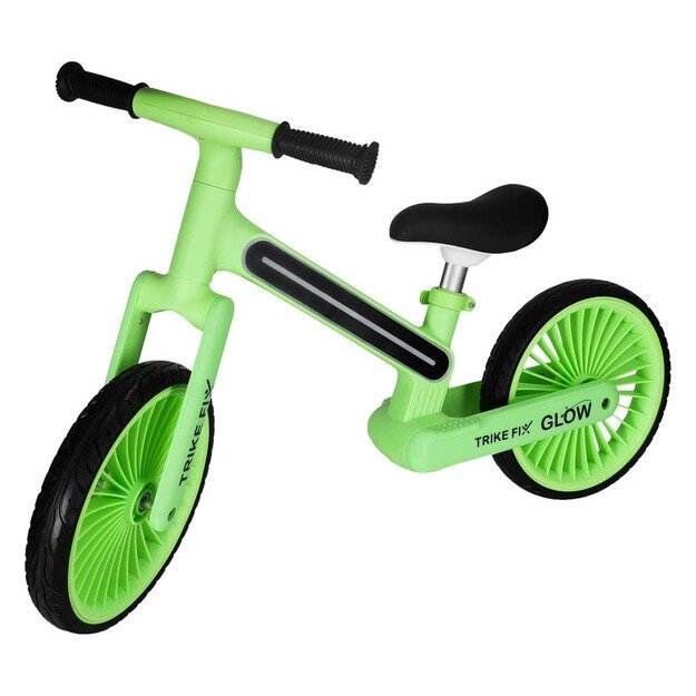 Trike Fix Glow LED neoninės žalios spalvos krosinis dviratis