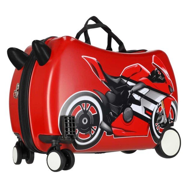 Vaiki&scaron;kas kelioninis lagaminas ant ratų rankinis bagažas motociklas