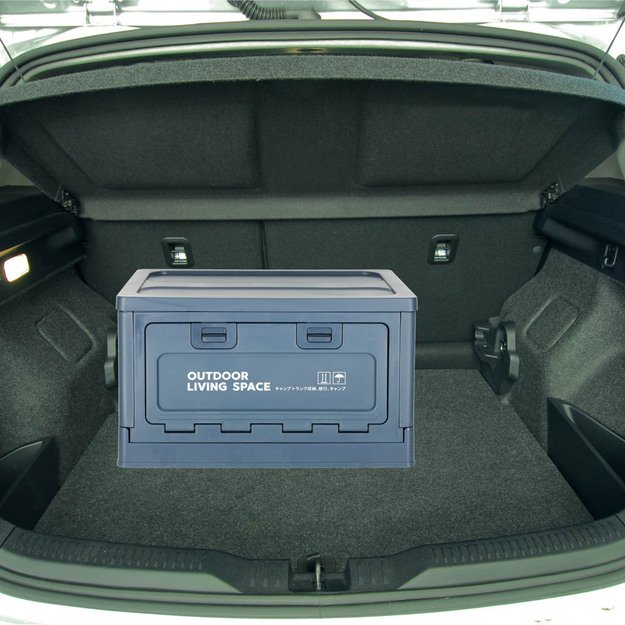 Bagažo organizatorius kempingo dėžė tamsiai mėlyna