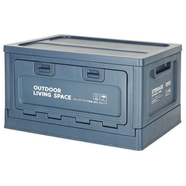 Bagažo organizatorius kempingo dėžė tamsiai mėlyna