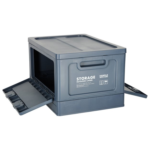 Bagažo organizatorius kempingo dėžė tamsiai mėlyna