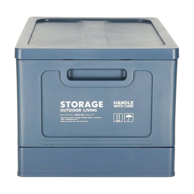 Bagažo organizatorius kempingo dėžė tamsiai mėlyna