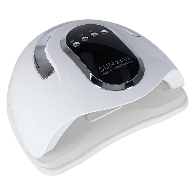 Nagų lempa Sun X10 UV 45 LED 280W manikiūro hibridai geliai