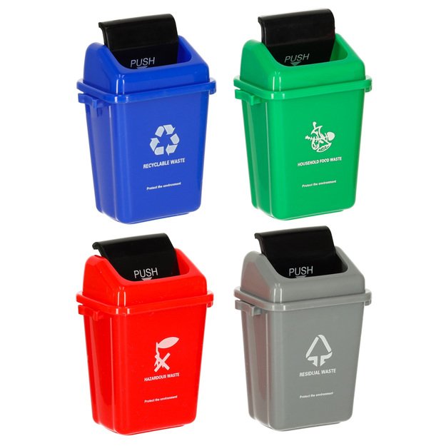 Mokomasis įgūdžių žaidimas atliekų rū&scaron;iavimo mokymasis EKO + 108 kortelės