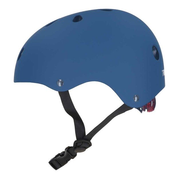 Trike Fix vaiki&scaron;kas dviratininko &scaron;almas reguliuojamas LED S 48-54cm tamsiai mėlynas