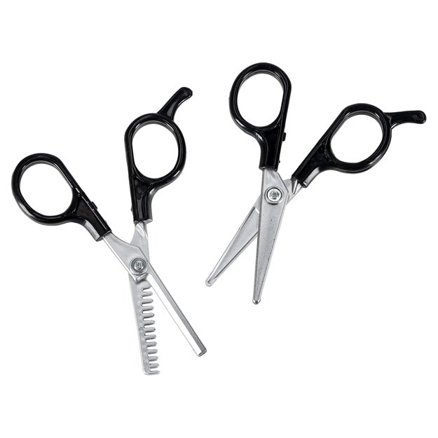 Kirpyklų rinkinys vaikams plaukų džiovintuvas plaukų tiesintuvas &scaron;viesos garsas 19 vnt.