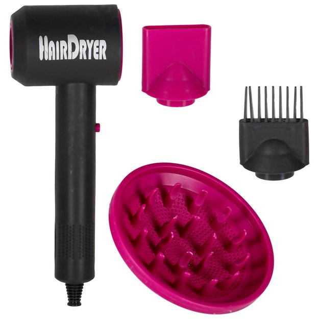 Kirpyklų rinkinys vaikams plaukų džiovintuvas plaukų tiesintuvas &scaron;viesos garsas 19 vnt.