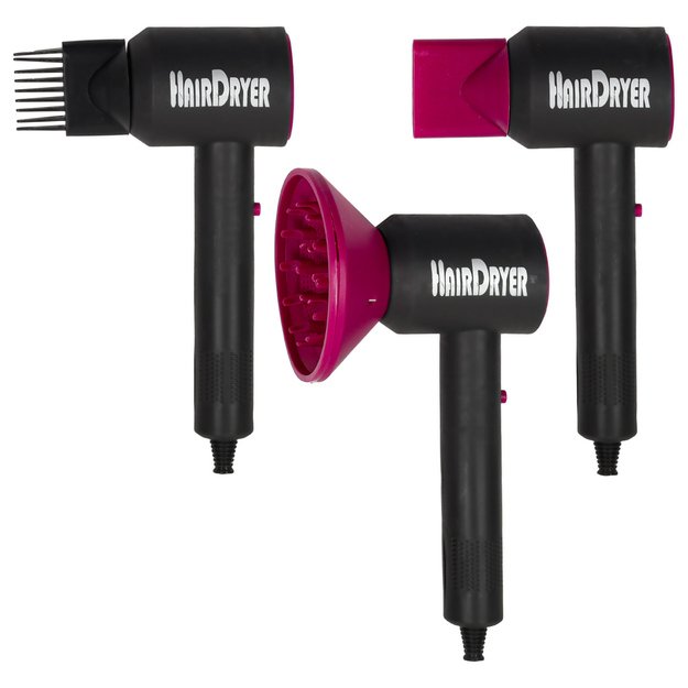 Kirpyklų rinkinys vaikams plaukų džiovintuvas plaukų tiesintuvas &scaron;viesos garsas 19 vnt.