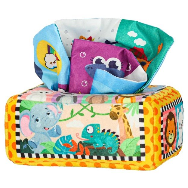 Sorteris audinių dėžutė jutiminis montessori pliu&scaron;iniai skaičiai raidės