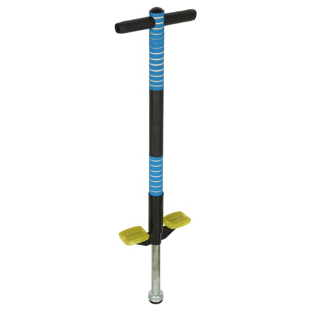 Reguliuojamas pogo &scaron;okinėjimo baras mėlynas