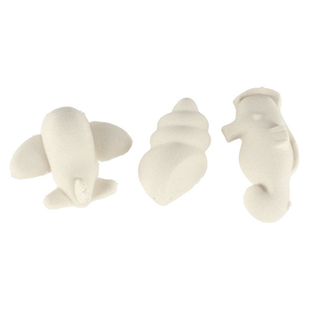 Vaiki&scaron;kas smėlis 1 kg mai&scaron;elyje baltas