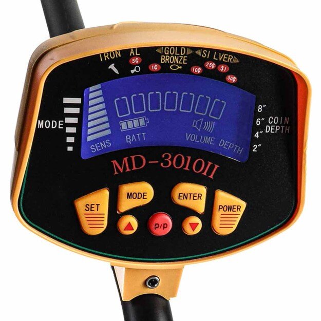 Metalo detektorius LCD MD3010