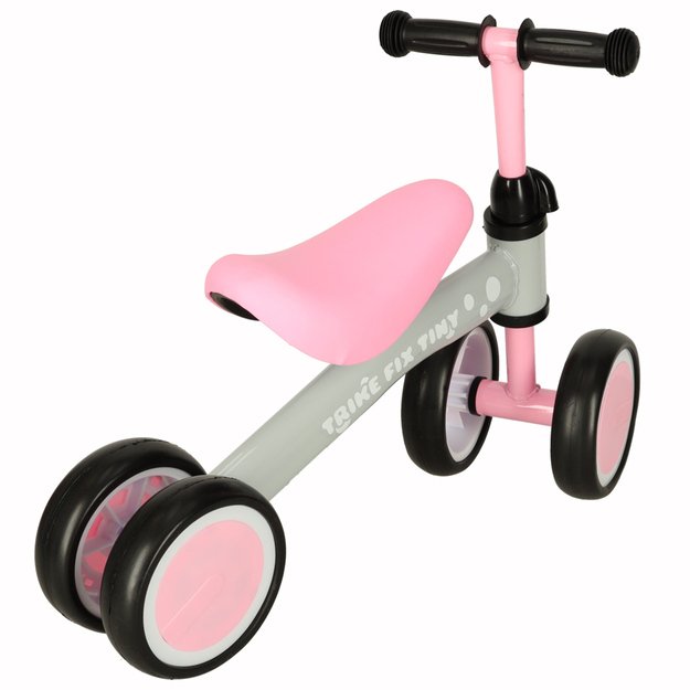Trike Fix Mažytis krosinis triratukas rožinės spalvos
