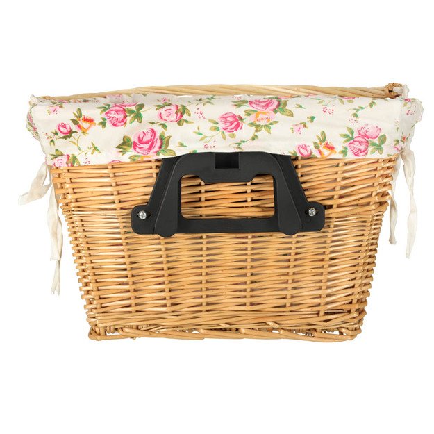 Pintas krep&scaron;ys dviračio priekiniam krep&scaron;eliui austas gėlių įdėklas