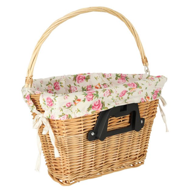 Pintas krep&scaron;ys dviračio priekiniam krep&scaron;eliui austas gėlių įdėklas