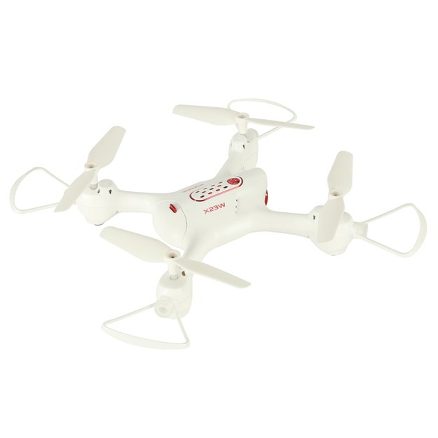 Syma X23W 2.4GHz 4CH FPV Wi-Fi baltas RC dronas