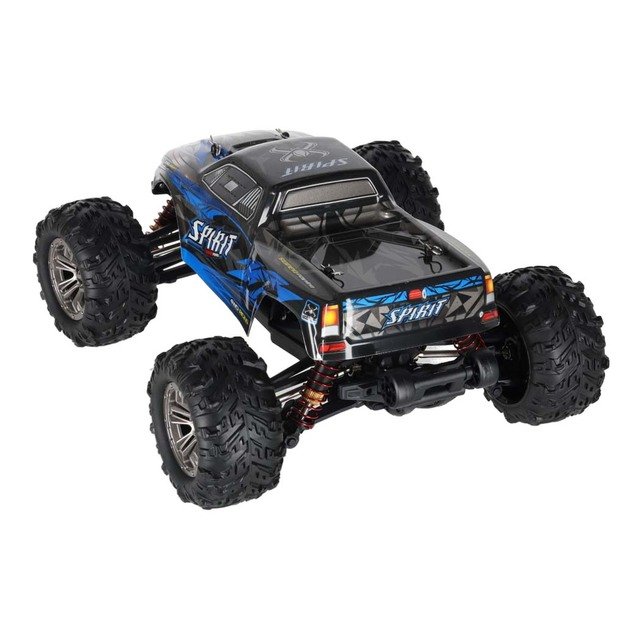 RC automobilis Q901 be&scaron;epetėlinis 1:16 2.4G 4CH 52km/h mėlynas