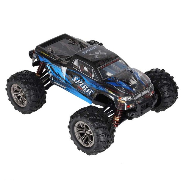 RC automobilis Q901 be&scaron;epetėlinis 1:16 2.4G 4CH 52km/h mėlynas