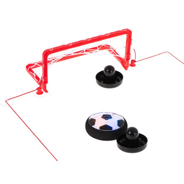 Šviečiantis stalo kamuolys  Hoverball  + vartai