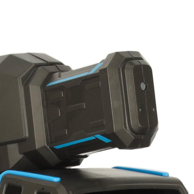 RC amfibija vandeniui atsparus automobilis, valdomas rankų gestais + 2 nuotolinio valdymo pulteliai mėlynos spalvos