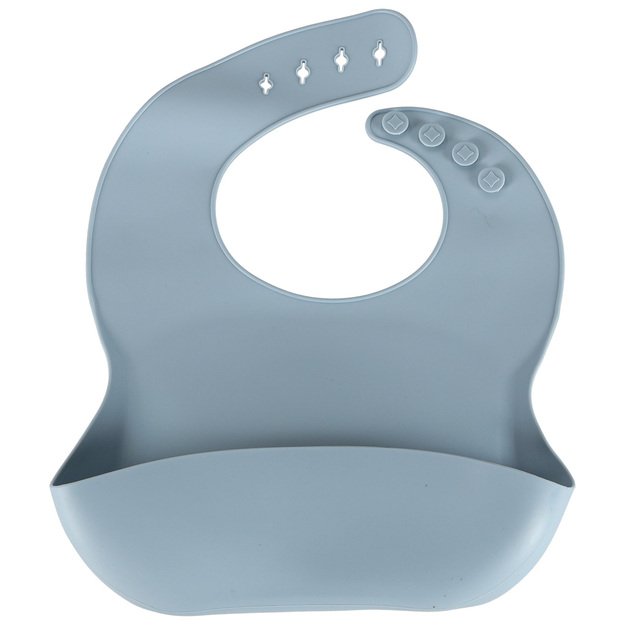 Silikoniniai kūdikių indai kūdikis krabas 9 dalių rinkinys mėlynos spalvos