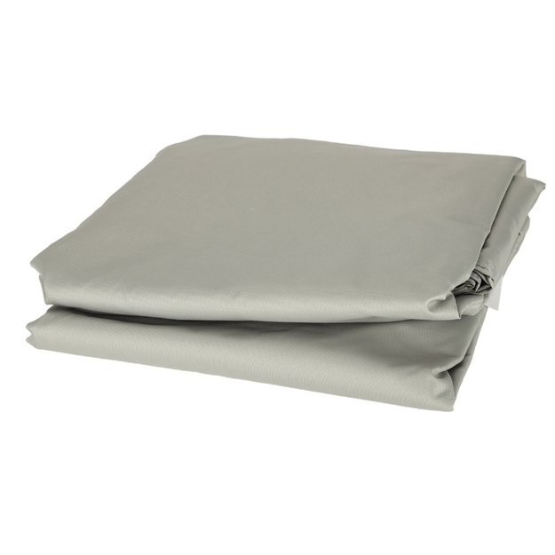 LUARO vandeniui atsparus sodo terasos skėtis nuo saulės 4x3 m stačiakampio formos pilkos spalvos