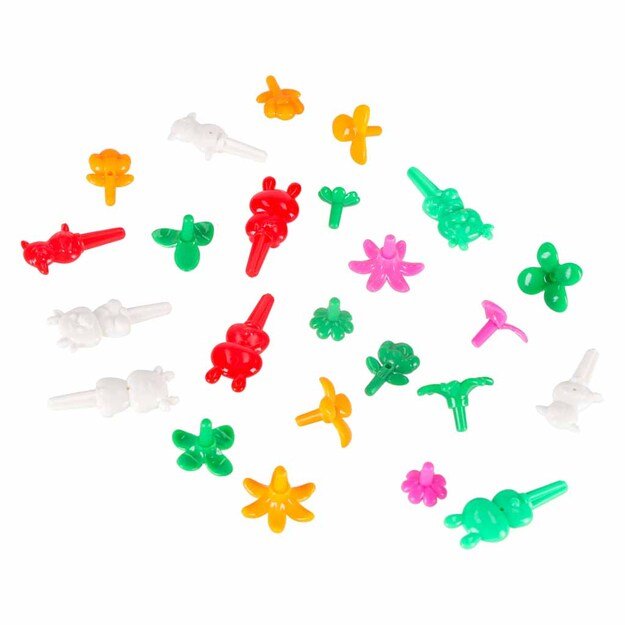 Magnetinis automobilių lenktynių takas 1 &scaron;viečianti transporto priemonė 153 elementai