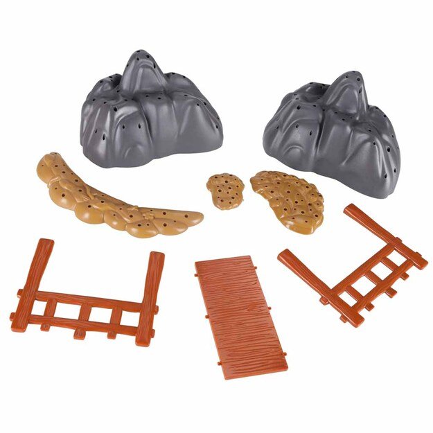 Magnetinis automobilių lenktynių takas 1 &scaron;viečianti transporto priemonė 153 elementai