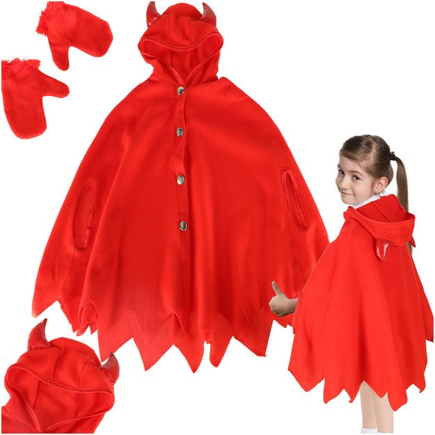 Karnavalinis velnio kostiumas S dydžio